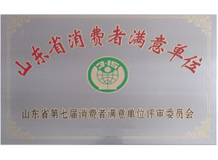 山东省消费者满意单位