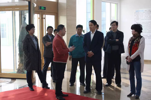 连心、模范、向前看——省委市委组织部领导莅临洁神集团指导工作 
